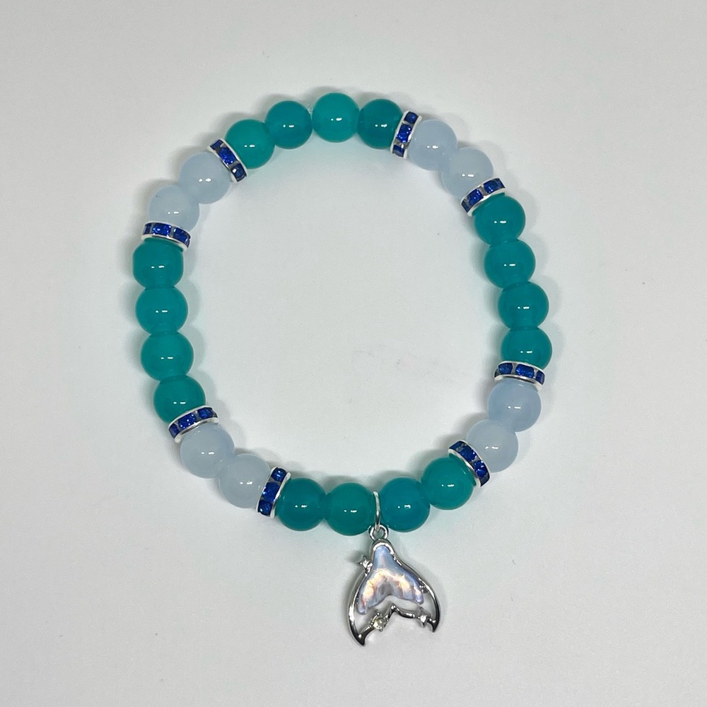 dolphin beaded bracelet